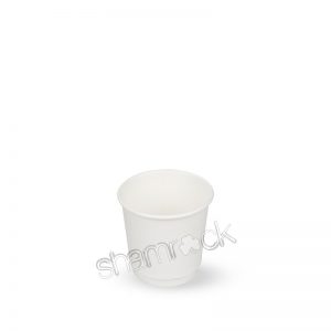 O'KELLY 4OZ COMPOSTABLE DW WHITE CUP 25PC