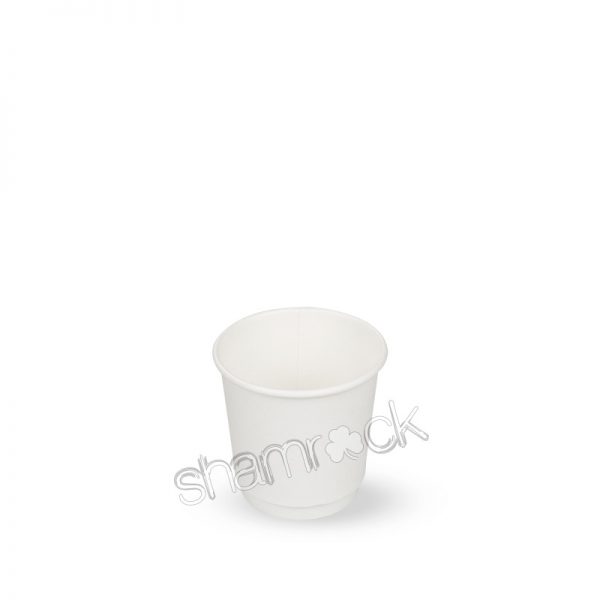 O'KELLY 4OZ COMPOSTABLE DW WHITE CUP 25PC