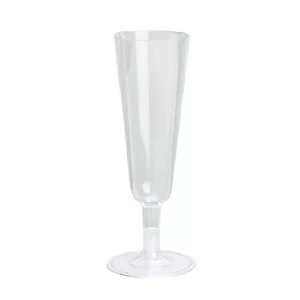 PLASTIC CHAMPAGNE FLUTE 6PC