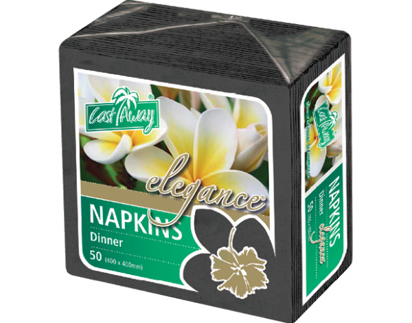 Napkin Dinner Black