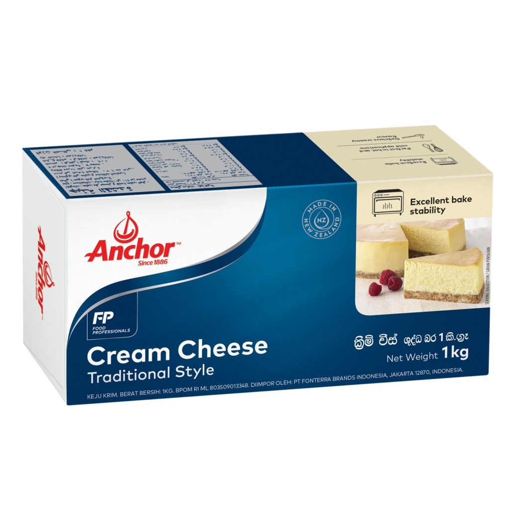 Anchor Cream Cheese 1Kg Anchor Cream Cheese x 1kg Baking Supplies