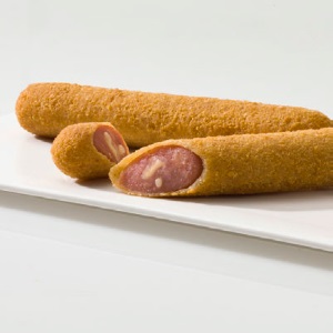 KEPPEL CRUMBED BACON & CHEESE SAUSAGE 40PC