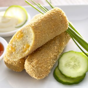 INTERNATIONAL CHICKEN CHEESE CROQUETTES 36PC