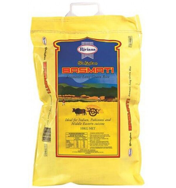 RIVIANA BASMATI LONG GRAIN RICE 10KG