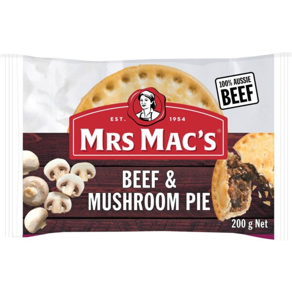 Beef & Mushroom Pie