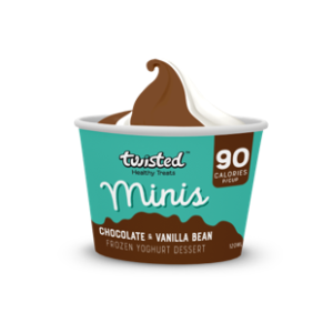 TWISTED CHOCOLATE & VANILLA FROZEN YOGHURT 36PC