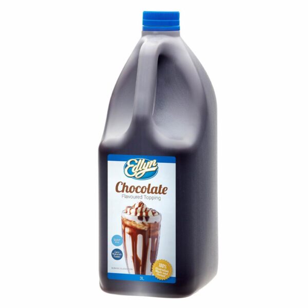 EDLYN  CHOCOLATE TOPPING 3L