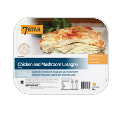 Chicken Mushroom Lasagne