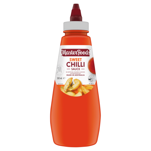 SWEET CHILLI SAUCE MASTERFOODS 500ML Brentcorp Foodservice & Bulk Barn