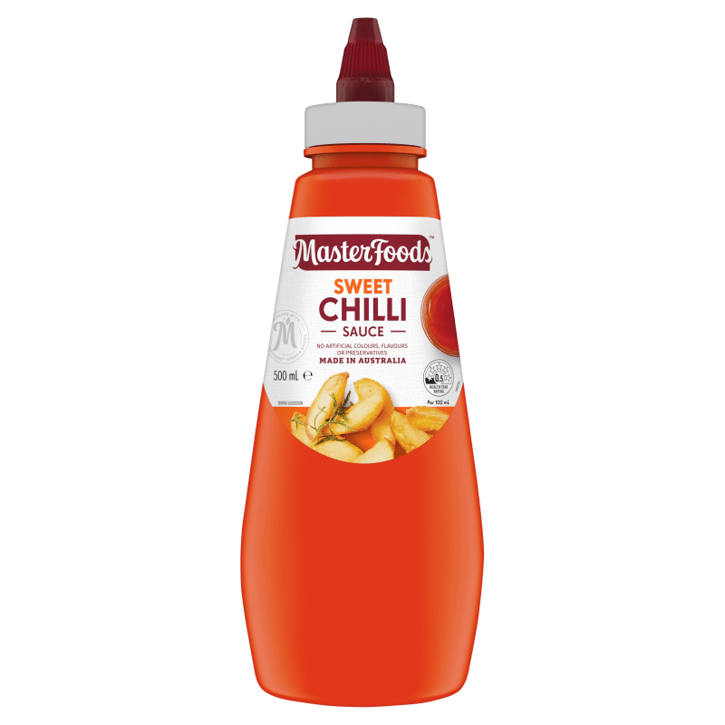 SWEET CHILLI SAUCE MASTERFOODS 500ML Brentcorp Foodservice & Bulk Barn
