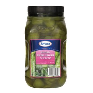 Sweet Spiced Gherkins