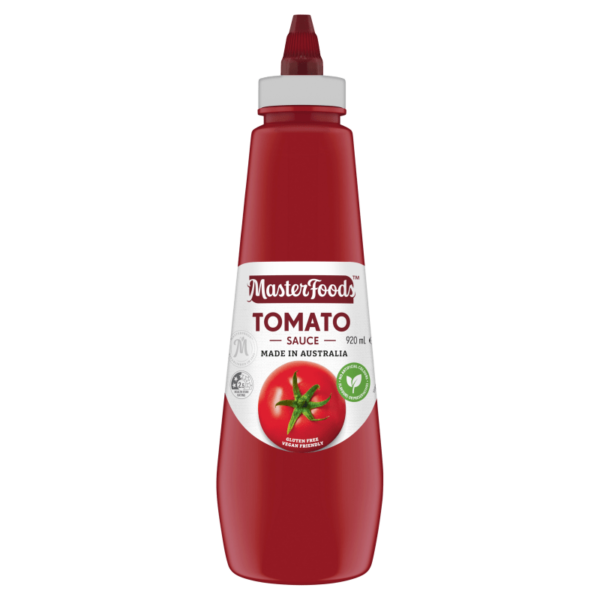 TOMATO SAUCE MASTERFOODS 920ML Brentcorp Foodservice & Bulk Barn