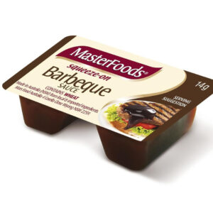 BBQ SAUCE - MASTERFOODS  PORTION CONTROL 100PC