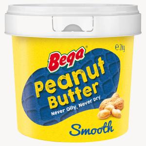 BEGA SMOOTH PEANUT BUTTER 2KG