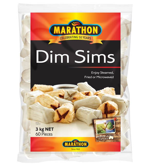 MARATHON DIM SIMS 3KG Brentcorp Foodservice Bulk Barn
