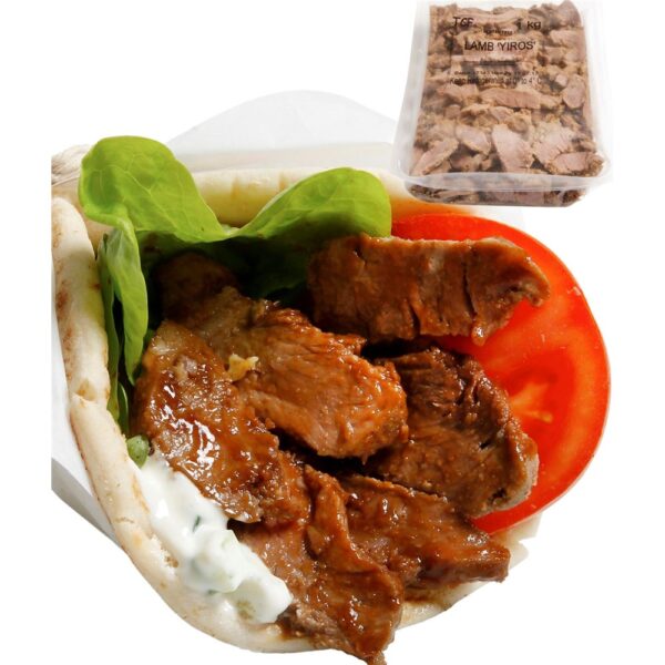 TENDER CHOICE LAMB YIROS 1KG