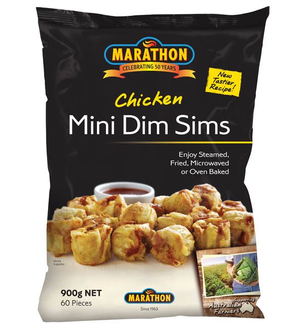 chicken mini dim sim