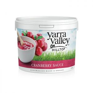 YARRA VALLEY CRANBERRY SAUCE 2.25KG