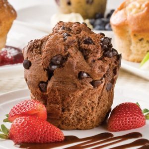 Double Choc Muffins