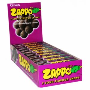 ZAPPO GRAPE FRUIT CHEWS 30PC