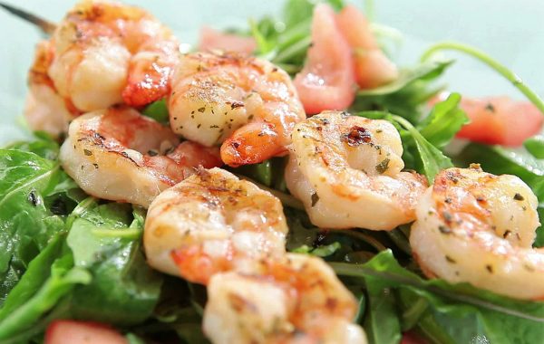 Garlic Prawn Skewers