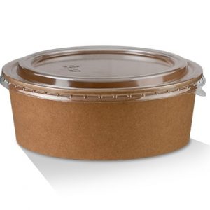 Pac Trading Raised PET Lid 150mm 50pc