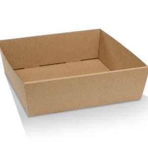 *SQUARE CATERING TRAY LARGE - 80MM