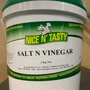 Nice N' Tasty Salt & Vinegar 3kg