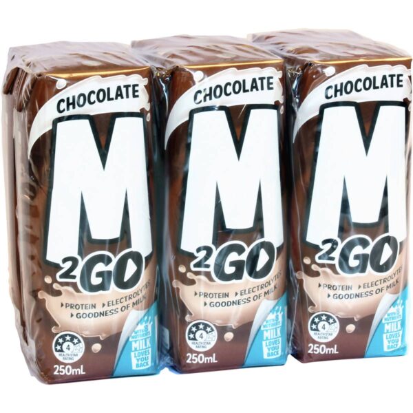 M2GO CHOCOLATE MILK 250G 6PC