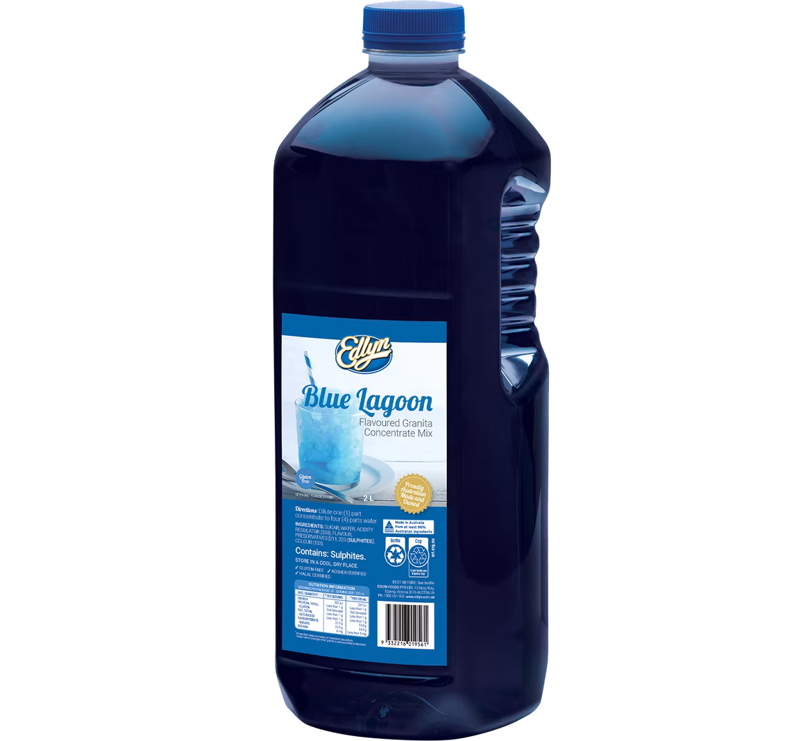 EDLYN GRANITA BLUE LAGOON 2L