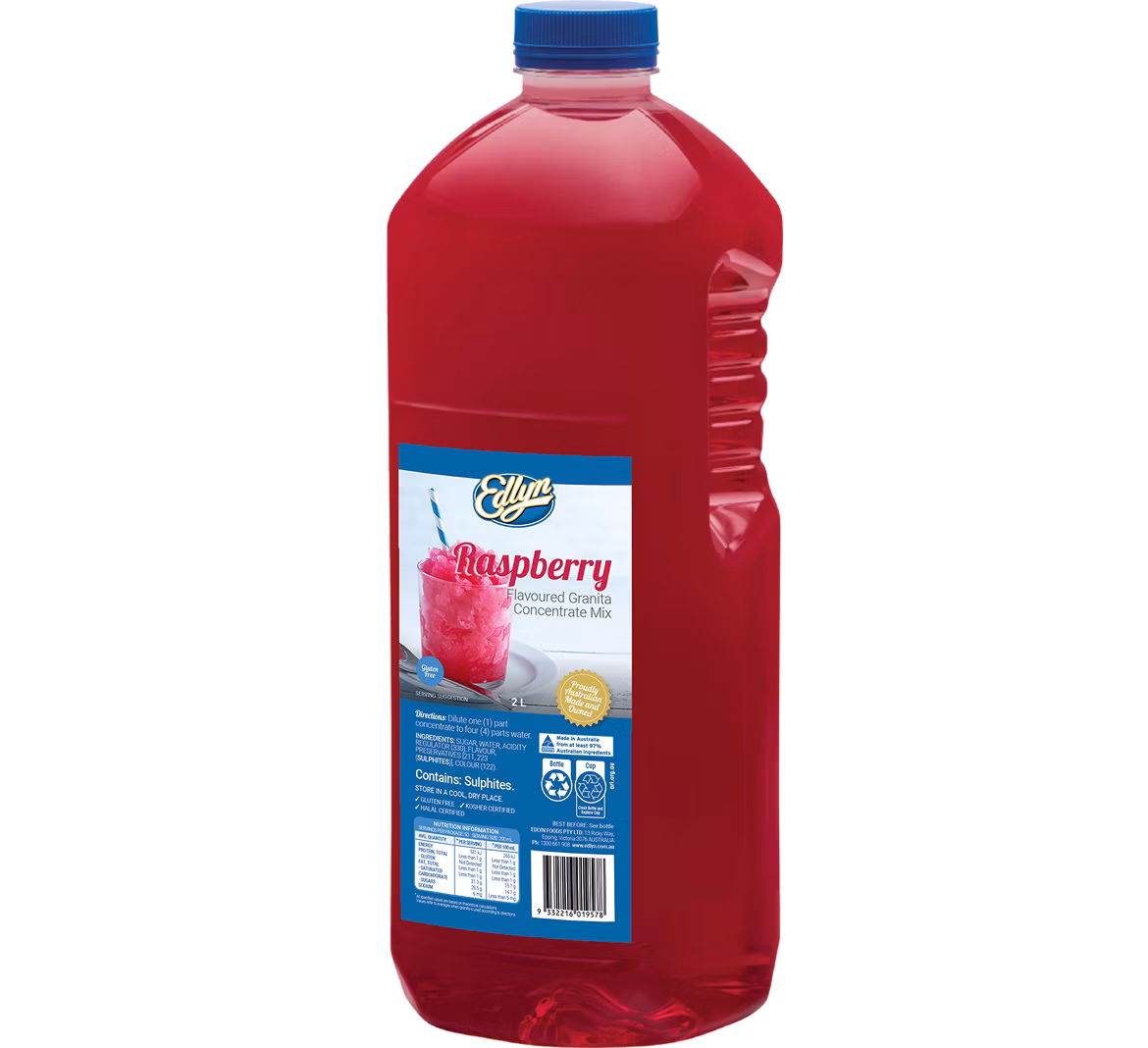 EDLYN GRANITA RASPBERRY 2L