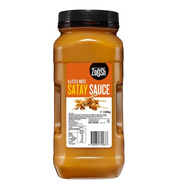 ZOOSH SATAY SAUCE 2.85KG Brentcorp Foodservice & Bulk Barn