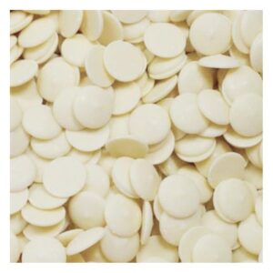 WHITE CHOCOLATE BUTTONS 1KG