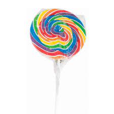 Rainbow Swirl Lollipop - 200g