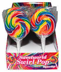 Swirl Lollipop 50g