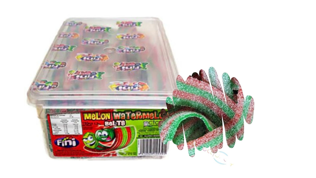 FINI WATERMELON BELTS 1.2KG Brentcorp Foodservice & Bulk Barn