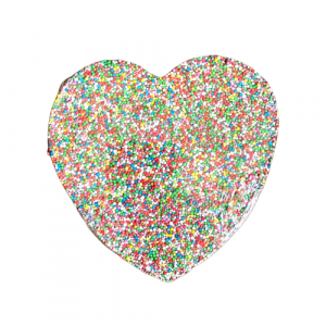 Heart Chocolate Speckle