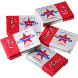 WESTERN STAR FOIL BUTTER PORTIONS 200PC