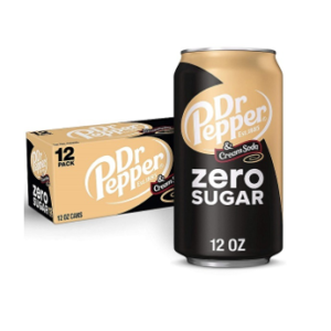 Dr Pepper Cream Soda Zero Sugar