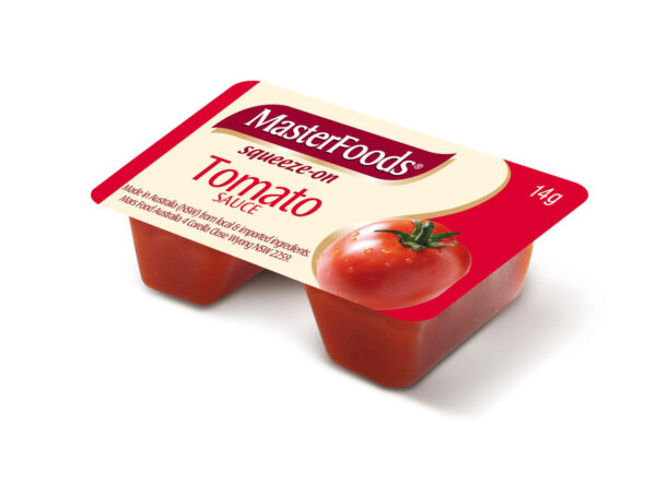 TOMATO SAUCE - MASTERFOODS TOMATO SAUCE PORTIONS 100PC