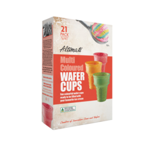 ALTIMATE MULTI-COLOURED CUP CONES 21PC