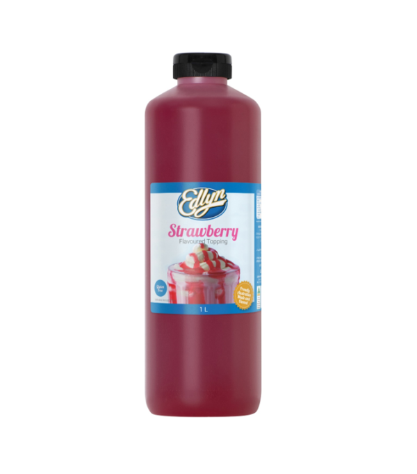EDLYN  STRAWBERRY TOPPING 1L
