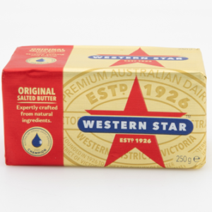 WESTERN STAR BUTTER PATS 250G