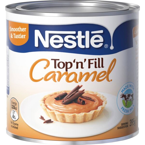 NESTLE CARAMEL TOP N FILL 395G