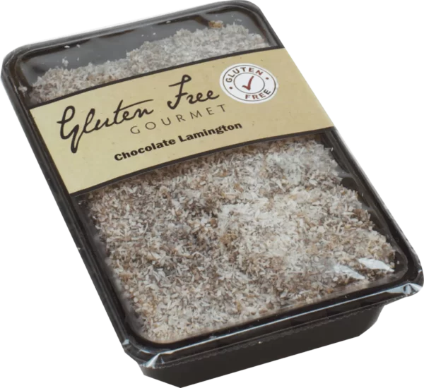 CHOCOLATE LAMINGTONS 6PC GF