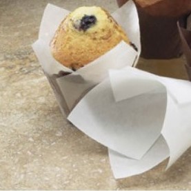 FPA WHITE PARCHMENT MUFFIN WRAP 500PC