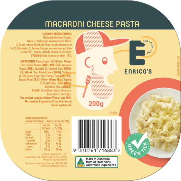 Enrico Macaroni Cheese