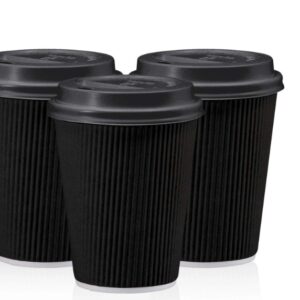 16oz Black Cup