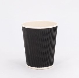 8oz Black Cup