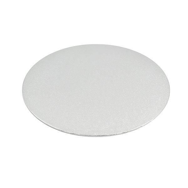 CONFETA 14 INCH SILVER ROUND CAKE BOARD 1PC - Brentcorp Foodservice & Bulk  Barn